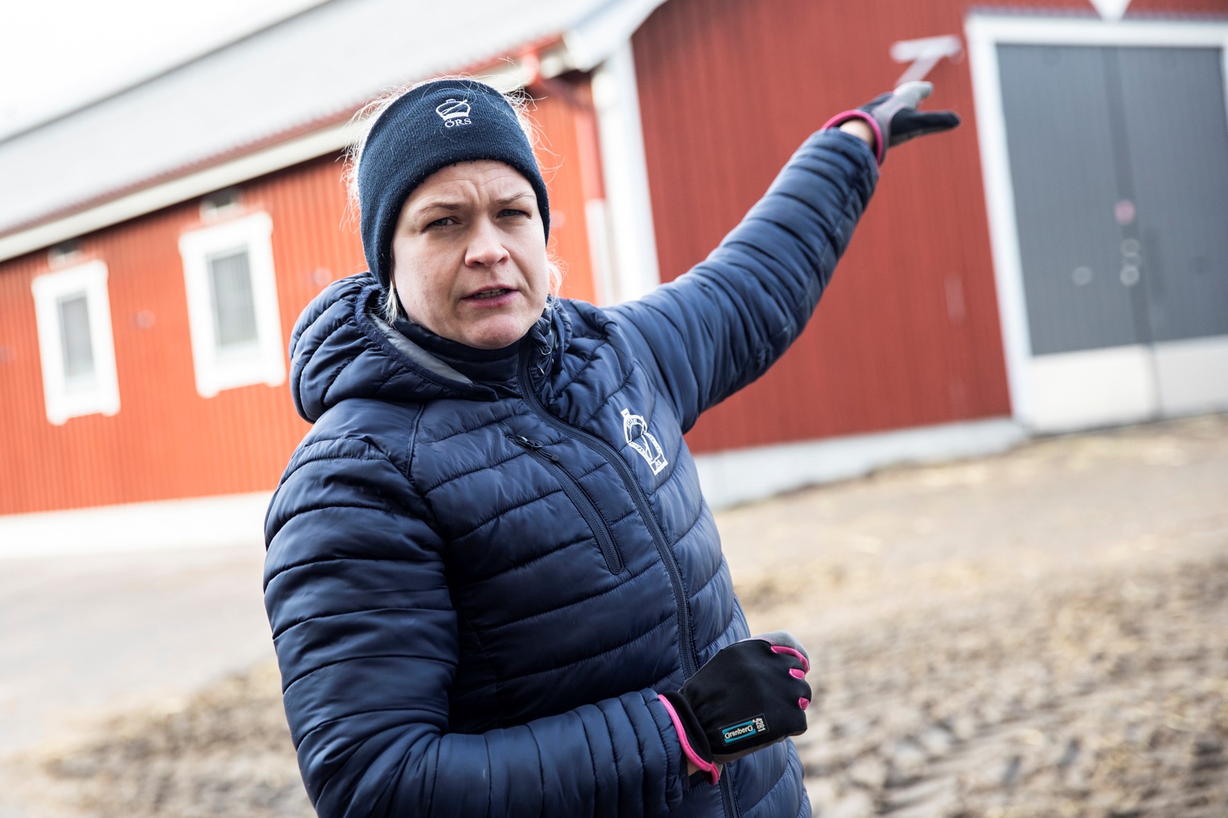 - En ny ridbana bidrar till större möjligheter att vara ute flera dagar i veckan, säger stallchef Åsa Fristedt.