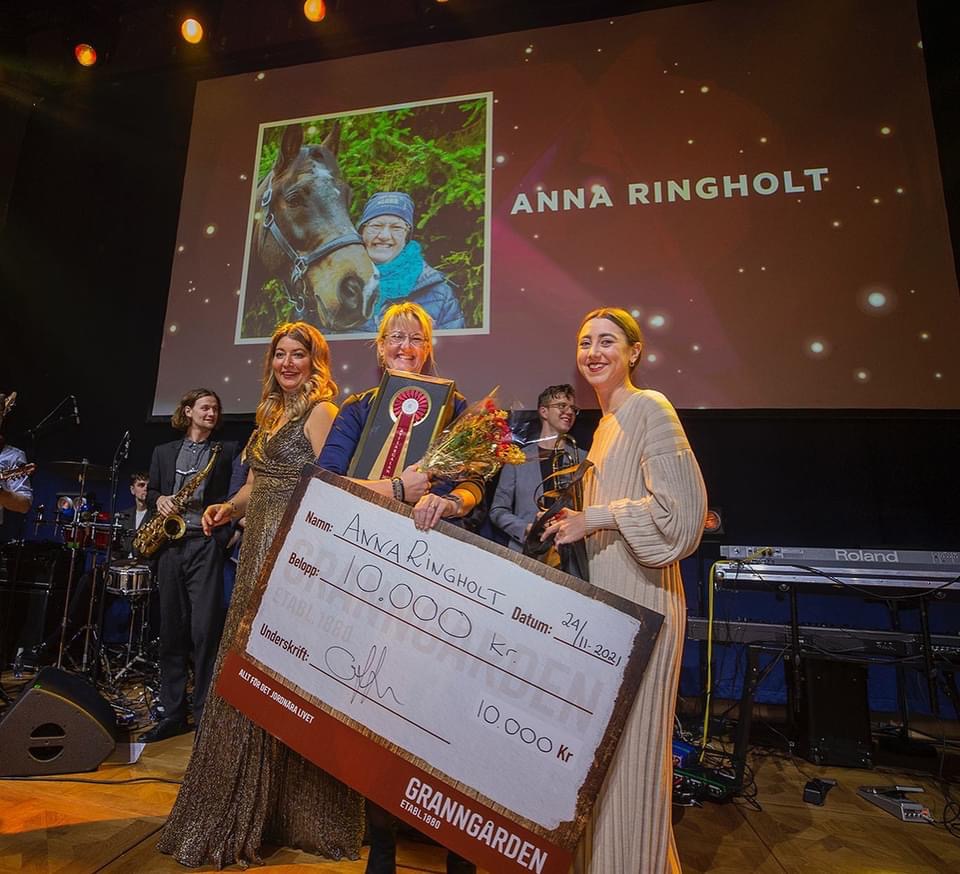 Anna Ringholt Årets ridlärare 2021